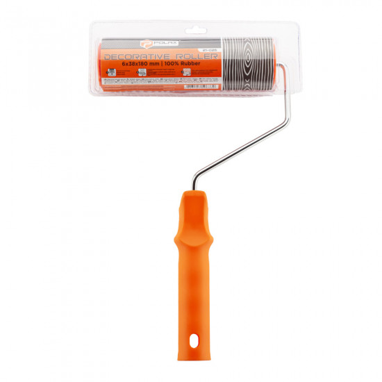 Валик структурний гумовий Polax 180 мм (21-026)