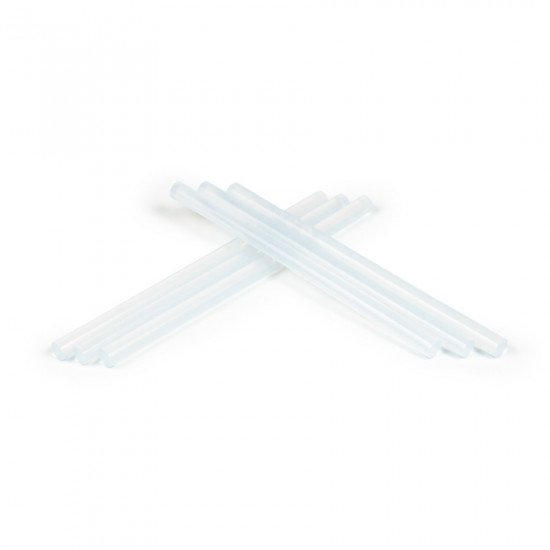 Стрижні клейові Polax прозорі 11,2 х 200 мм 6 шт (32-007)