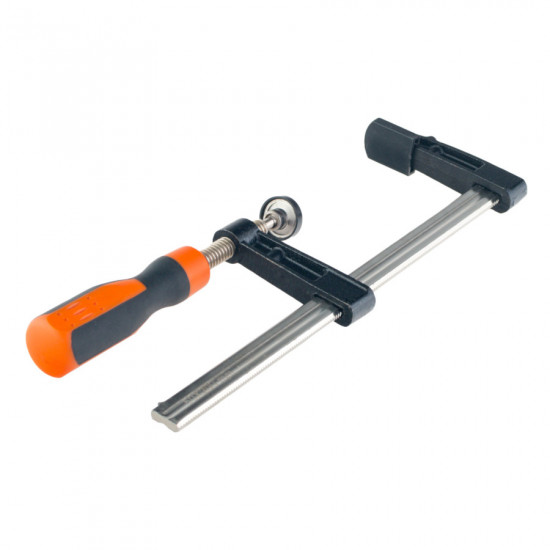 Струбцина столярна F-подібна Polax 200 х 50 мм (22-008)