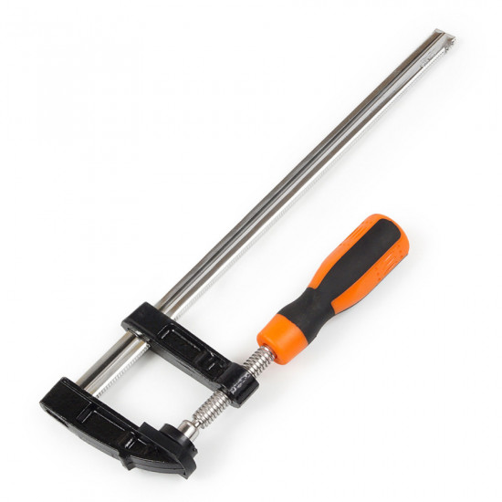 Струбцина столярная F-образная Polax 300 х 80 мм (22-010)