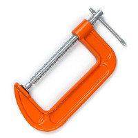 Струбцина Polax столярна G-подібна 4" 100 мм (22-004)