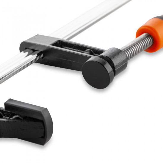 Струбцина столярна F-подібна Polax 250х50 мм (22-009)