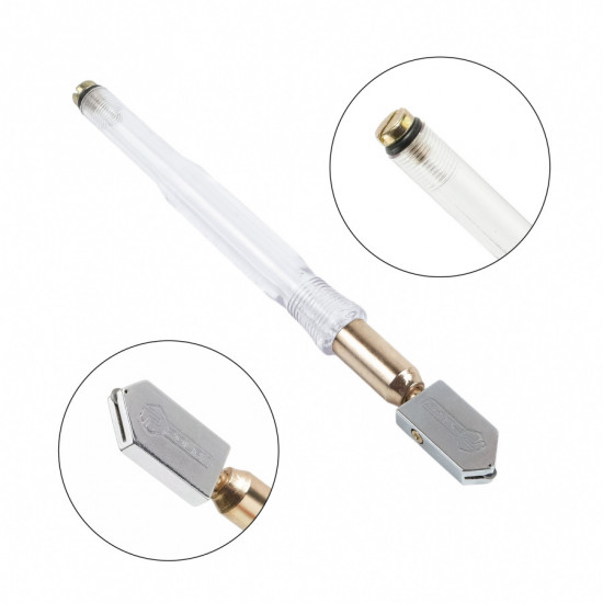 Склорез Polax масляный, ручной с 1 роликом (34-002)