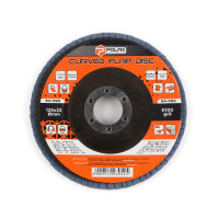 Диск шліфувальний пелюстковий 125*22, К100 Polax оксид цирконію (54-093)