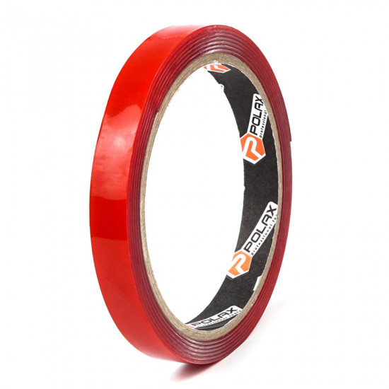 Лента двусторонняя клеящая Polax на пенополиакриловой основе 12 мм х 2 м (101-038)