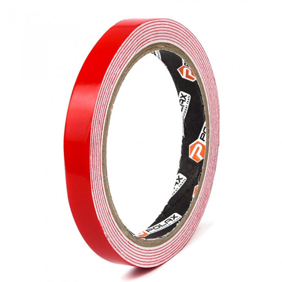 Скотч двосторонній Polax клейка стрічка Спеціалізована на спіненій основі 12 мм х 2 м (101-035)