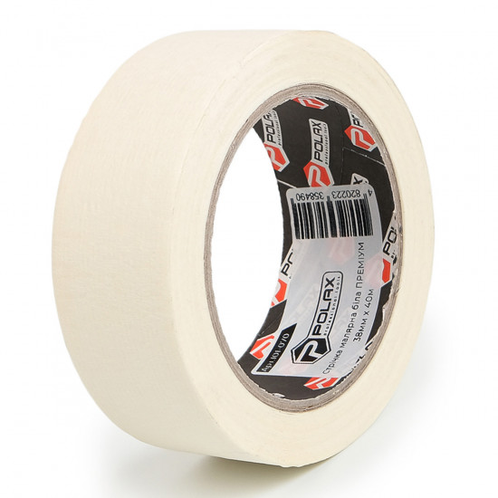 Малярная клеящая лента Polax Profi 38 мм х 40 м (101-070)