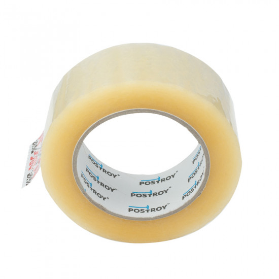 Клейка стрічка Polax скотч пакувальний 300 м x 45 мм (101-046)