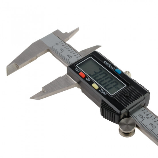 Штангенциркуль цифровий нержавіюча сталь Polax 150 мм/точність 0,02 мм (38-066)