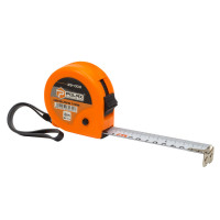 Рулетка Polax вимірювальна будівельна 2 фіксатора 8*25 мм (29-003)
