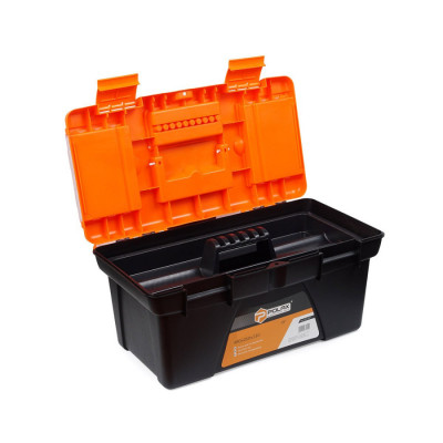 Ящик для інструментів Polax пластиковий замок 19" (01-0177)