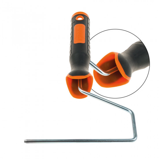 Ручка для валика 6 х 150 мм двокомпонентная профессиональная Polax (07-006)