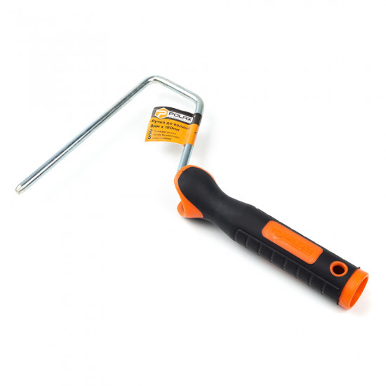 Ручка для валика 8 х 180 мм двокомпонентная профессиональная Polax (07-007)