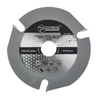 Пиляльний диск по дереву Polax 125 х 22.2 х 3Т (54-194)