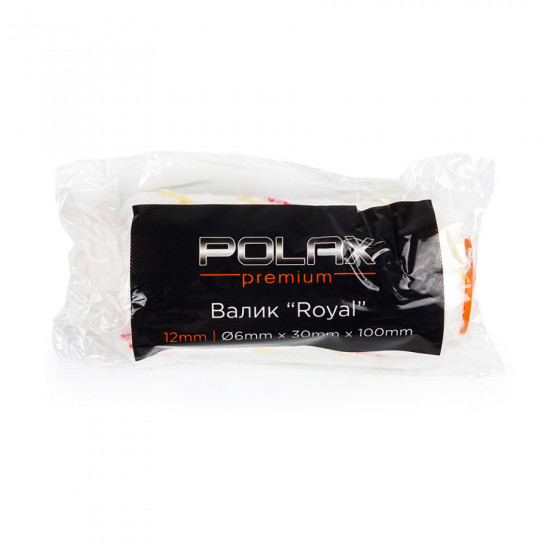 Валик "Роял" 6х30х100 мм Polax (02-015)