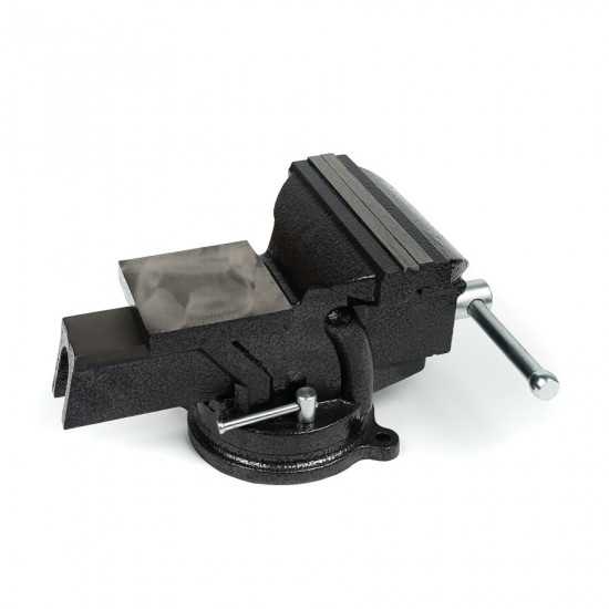 Лещата слюсарні Polax настільні поворотні 150 мм (25-101)