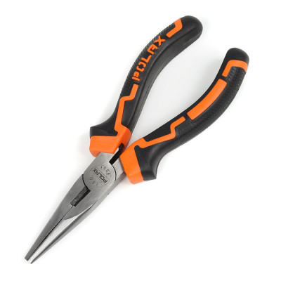 Довгогубці Polax 160 мм Cr-V (35-017) Довгогубці Polax 160 мм Cr-V (35-017)