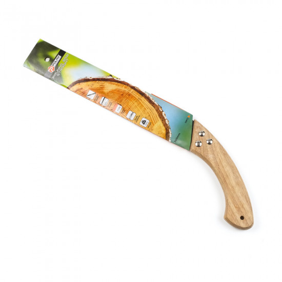 Ножівка садова Polax 350мм дерев\'яна ручка (70-019)