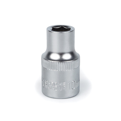 Головка торцева автомобільна шестигранна 10 мм, 1/2",Polax (25-084)