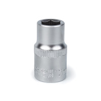 Головка торцева автомобільна шестигранна 12 мм, 1/2",Polax (25-085) Головка торцева автомобільна шестигранна 12 мм, 1/2",Polax (25-085)