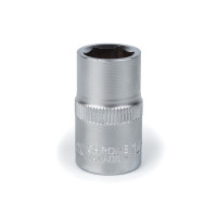 Головка торцева автомобільна шестигранна 14 мм, 1/2", Polax (25-087) Головка торцева автомобільна шестигранна 14 мм, 1/2", Polax (25-087)