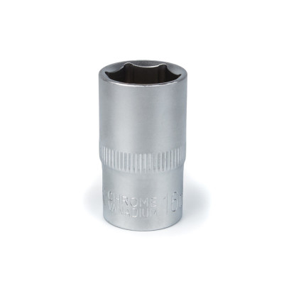 Головка торцева Polax автомобільна шестигранна 16 мм, 1/2", Polax (25-089)