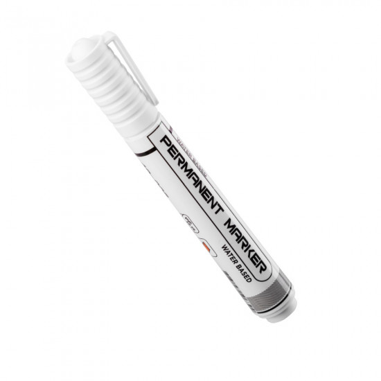 Маркер білий Polax 4мм (49-006)