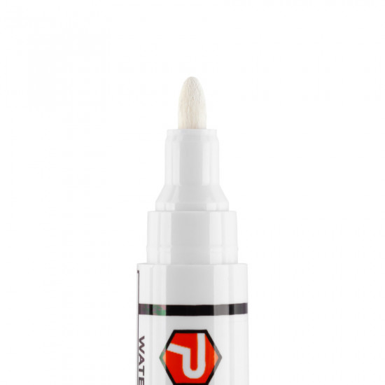 Маркер білий Polax 4мм (49-006)