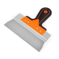 Шпатель фасадный Polax 200 x 50 мм с нержавеющим покрытием, двухкомпонентная ручка PROFI (111-079)