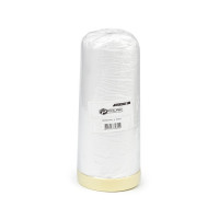 Плівка захисна Polax з малярною стрічкою для ремонту 2000 мм х 20 м (101-057)