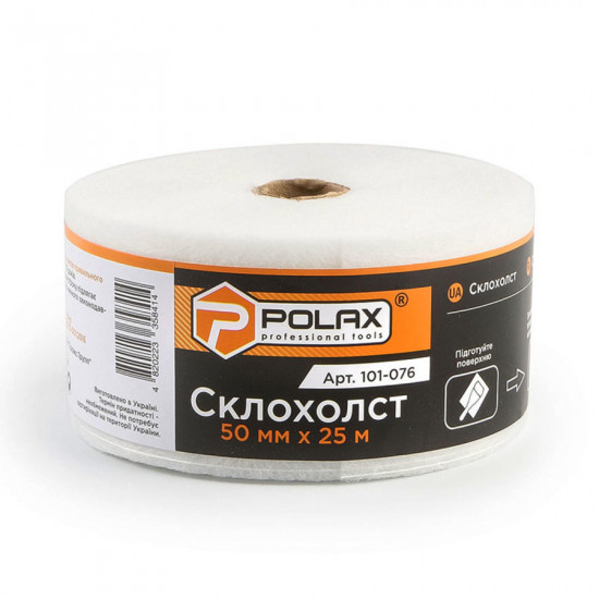Склохолст Polax армированный 50 мм х 25 м (101-076)