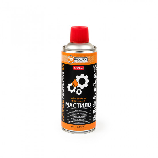 Мастило універсальне проникаюче аерозольне  400 мл, Polax  (32-023)