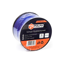 Шнур муляра Polax для будівельних робіт 1,5 мм х 100 м, синій (30-007) Шнур муляра Polax для будівельних робіт 1,5 мм х 100 м, синій (30-007)