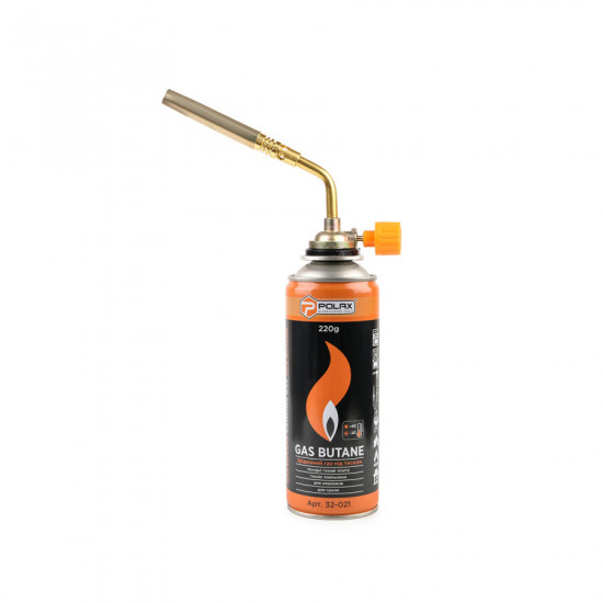 Газовий пальник металевий з тонким соплом Polax 1,65 kW, 1300 °C (32-041) Газовий пальник металевий з тонким соплом Polax 1,65 kW, 1300 °C (32-041)