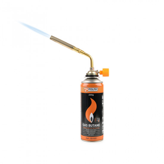 Газовий пальник металевий з тонким соплом Polax 1,65 kW, 1300 °C (32-041) Газовий пальник металевий з тонким соплом Polax 1,65 kW, 1300 °C (32-041)
