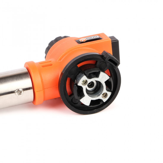 Газовий пальник з п\'єзопідпалом, керамічним соплом та кутом нахилу 360° Polax 1,3 kW, 1300 °C (32-033) Газовий пальник з п\'єзопідпалом, керамічним соплом та кутом нахилу 360° Polax 1,3 kW, 1300 °C (32-033)