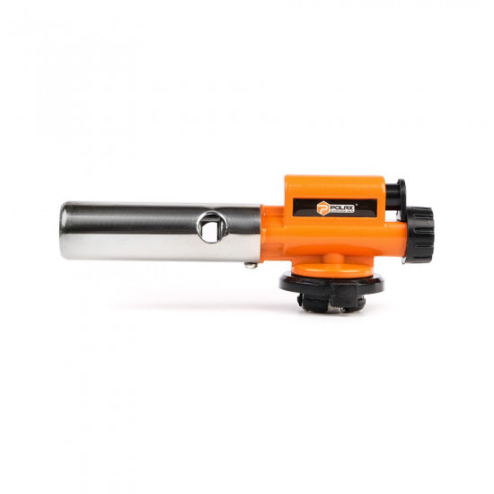 Газовий пальник з п\'єзопідпалом, керамічним покриттям сопла та металевим корпусом Polax 1,45 kW, 1300 °C (32-035) Газовий пальник з п\'єзопідпалом, керамічним покриттям сопла та металевим корпусом Polax 1,45 kW, 1300 °C (32-035)