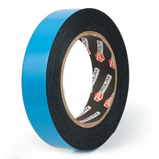 Скотч двосторонній Polax клейка стрічка Авто на спіненій основі 25 мм х 5 м (101-075)