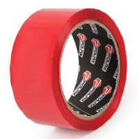 Клейка стрічка Polax скотч пакувальний, червоний 45мм х 60м (101-109) Клейка стрічка Polax скотч пакувальний, червоний 45мм х 60м (101-109)