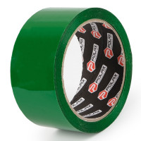 Клейкая лента Polax скотч упаковочный, зеленая 45мм х 60м (101-115)