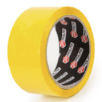 Клейкая лента Polax скотч упаковочный, жёлтый 45мм х 60м (101-118)