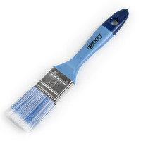 Пеноватый флейцевый Polax 1,5" тип "Acrylic" профессиональный, искусственный ворс, пластиковая ручка (03-008)