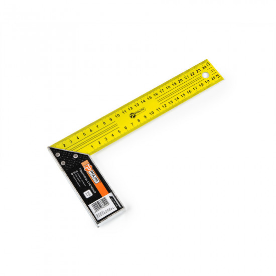 Кутник столярний сталевий Polax 250мм (38-041)