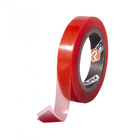 Стрічка двостороння клейка Polax швидкої фіксації 10 мм х 5 м (101-144)