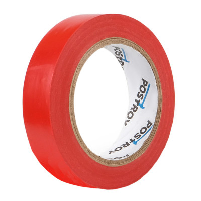 Ізоляційна стрічка ПВХ Postroy червона 30 м (IT-30184) Ізоляційна стрічка ПВХ Postroy червона 30 м (IT-30184)