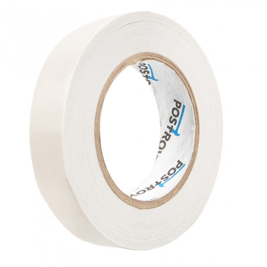 Ізоляційна стрічка ПВХ Postroy біла 50 м (IT-50303)
