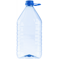 Бутель для води ПЕТ 5 л., 48 мм посилений 86 г (00154)