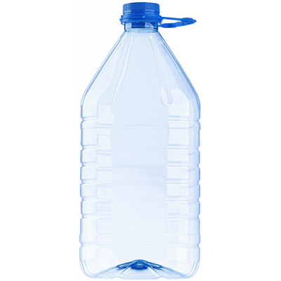 Бутель для води ПЕТ 5 л., 48 мм посилений 86 г (00154)