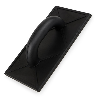 Терка будівельна Polax з гумою напівм\'якою для затирання швів 130 х 270 мм (100-396)