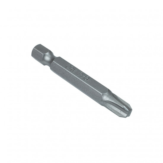 Бита сталева Polax 50 мм PH3 1/4", 10 шт (51-076)